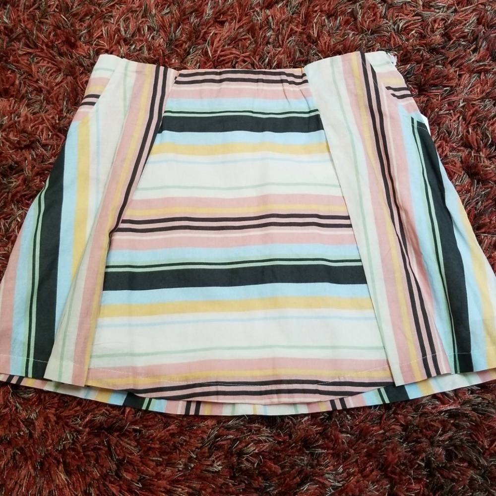 Coco + Jaimeson Striped Skirt